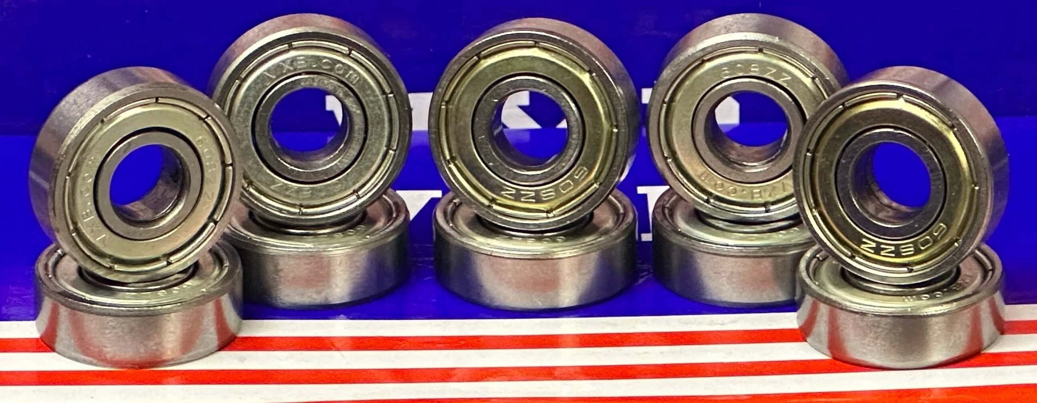 ミカレモン 608 ZZ Ball Bearing Shielded 8mm Miniature AKA Z809