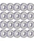 608ZZ Pre Lubricated Roller Skate Wheel Bearings For Inline Skates Roller Blades Scooters RipStiks And Skateboards Chrome Steel ABEC 5 And ABEC 1 Bearings 20 Pack