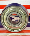 Front view of 100-Pack inline/Rollerblade Skateboard/Fidget Bearings Shielded Ball Bearings, showcasing the durable metal shield.