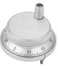 60mm Handwheel Manual Pulse Encoder With Four Terminals For CNC Control Systems 5V Rotary Knob in metal for mills and lathes.