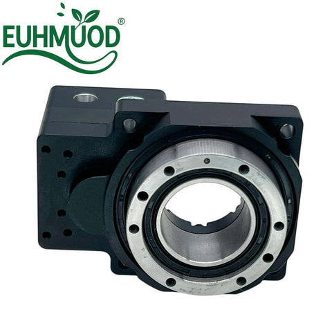 60mm Hollow Rotary Actuator High Accuracy Rotating Platform Gear Ratio 5:1, Replacement for NEMA 17 Stepper Motor, black metal casing