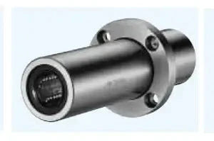 ✝️ TRFC60UU NB 60mm Slide Bush Bushings Motion Linear Bearing in stainless steel, front view, designed for smooth motion and stable alignment.