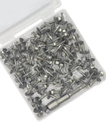 60pcs #10 x 1 Metal Roofing Screws with EPDM Rubber Washers, 410 Stainless Steel Hex Head Self Tapping Screws in a plastic case