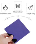 Blue Cobalt Glass Sheet For Chemistry Experiments Pro Grade Lab Gear Glassware Shield And Filter Sheet For Laboratories And Industrial Cement Work Durable Easy Clean Sturdy Experimental Device For Research, hand-held square sheet