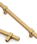 10 Pack 5 Inch Champagne Bronze Cabinet Pulls For Kitchen Cabinets And Drawers, Champagne Gold Hardware Handles