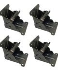 Four Piece Foldable Support Frame With Self Lock Hinges Durable Steel Build