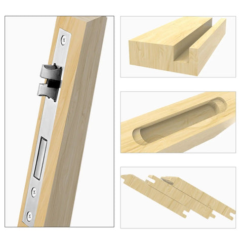 Rock Solid Wood Trimmer Router Base And 2 In 1 Compact Palm Router Base with precision slotting bracket detail and aluminum alloy finish.