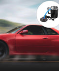Headlight Renovation Tool With Atomizing Cup For Automotive Polishing And Repair, 110V US Plug alongside red car