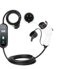 Level 2 220V Fast Charge EV Charger With Type 2 Connector, 5M Type 1 GBT Cord, IP67 Weatherproof, rugged protections