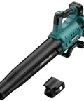 Cordless Leaf Blower With Brushless Motor, 480 CFM, Up To 130 MPH, Six Variable Speeds, Digital Display Control, Handheld Lawn Care Blower