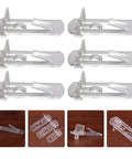 Easy Locking Shelf Pegs For Cabinets And Furniture No Burrs Required Durable Plastic Shelf Pins 30 Pack Set