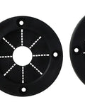3 Inch Black Rigging Grommets Pack Of 25 Durable Rubber Center With Sturdy Plastic Outer Ring For All Rigging Jobs On Boats
