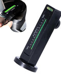 Universal Camber Alignment Tool With Magnetic Base For Car SUV RV, precision gauge showing tire angles with bubble level.