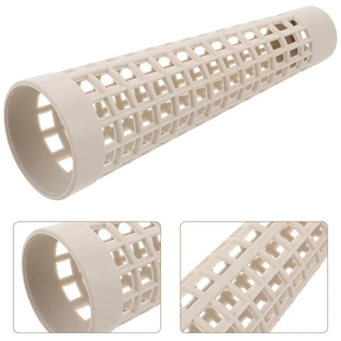 Plastic Yarn Bobbins Set Of 20, Tapered Tower Spools Made From PP Material To Prevent Tangling And Surface Damage, Ideal For Dyeing, Steaming, Bulk Textile Production And Sewing Supplies, white lattice spool