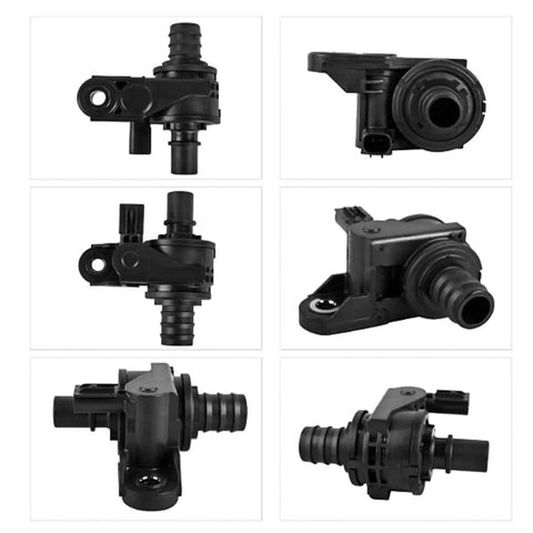 Heavy Duty Coolant Bypass Valve Replacement For Toyota Avalon Camry RAV4 Engine Cooling Flow Regulator Part 1667125010 side and front views