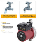 Built Different 110V Automatic Water Booster Pump With 120W Motor And Food Grade Stainless Steel 304 for automatic operation with faucet.