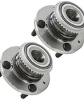 Rear Wheel Bearing And Hub Assembly Two Piece For Lancer 2002 2003 2004 2005 2006 Direct Replacement With Durable Wheel Hub Kit Easy Install