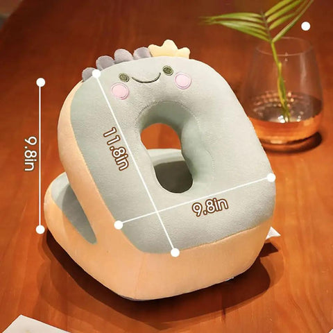 Nap Pillow For Office And Travel Portable Neck Support Pillow For Sleeping And Cervical Pain Relief Cute Kawaii Duck Design