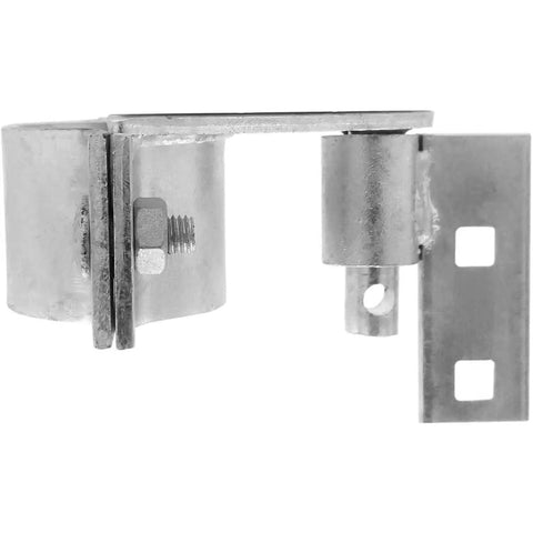 Heavy Duty Galvanized Steel Rolling Gate Hardware Kit latching mechanism with bracket for sliding gates installation.