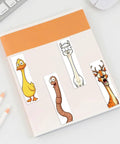 30 Cute Animal Bookmarks Set With Funny Cartoon Page Markers For Reading Fun For Kids And Bookworms 5.9x1.6 Inch