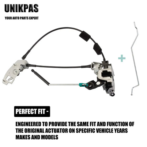 Door Latch Assembly With Cable And Rod For Ford Econoline E150 E250 E350 Vans 1992 2019 Rear Right Side Replacement