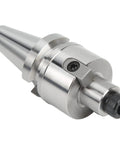 Close-up of a Face Mill Cutter Holder For CNC Lathe 40Cr Alloy Steel Tool Holder With Storage Box, metal tool shown in detail.