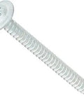 Steel Self-Drilling Screw With Zinc Plated Finish, Modified Truss Head, Phillips Drive, Number 2 Drill Point, Number 8 To 18 Thread Size, 2 Inch Length, Pack Of 2000 angled view