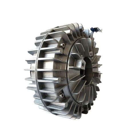 Magnetic Particle Clutch And Powder Brake System With Hollow Shaft 6 To 50 N Torque Range DC 24V Magnetic Powder Brake Tension Controller