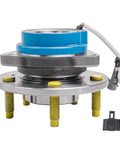 Front Wheel Hub and Bearing Assembly Replacement for 2000-2013 Chevrolet Impala, includes ABS sensor wire and 5-lug design