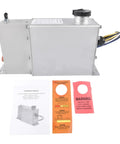 Heavy Duty Electric Over Hydraulic Brake Actuator delivering rock solid 1600 psi stopping power for disc trailer brakes with manual.