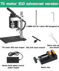Small But Mighty Mini Drill Press Benchtop With 7 Adjustable Speeds 775 Motor B10 Chuck 110V Electric Table Drill For Metal And Woodworking Grind Ready Project Tool