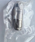 Rugged Metal EV Connector Plug With High Voltage Interlock Sheath Heavy Duty PL18X in clear packaging.