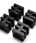 Magnetic Honeycomb Riser Spacer Tool For Laser Projects, Clamping Jig Elevates Acrylic For Cleaner Cuts, 4 Pack view