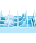 On The Go Foldable Tape Dispenser Set Includes 2 Plastic Portable Tape Holders For Office Home Box Sealing Packaging And Shipping Supplies