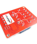 Two Channel 24V Relay Module With Isolated Optocouplers For High And Low Level Trigger Plug And Play DIY Automation Board 2 Pack Durable Relay Card For Arduino Raspberry Pi And Home Wiring, red PCB