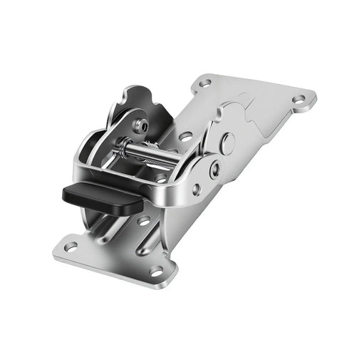 Heavy Duty Carbon Steel Folding Brackets With 180 Degree Self Locking Hinges, Electroplated Finish