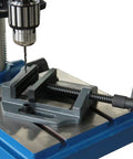 Heavy Duty 4 Inch Drill Press Vise For Precision Drilling And Milling In Woodworking, Cast Iron Clamping Vice BSM-100N on drill press
