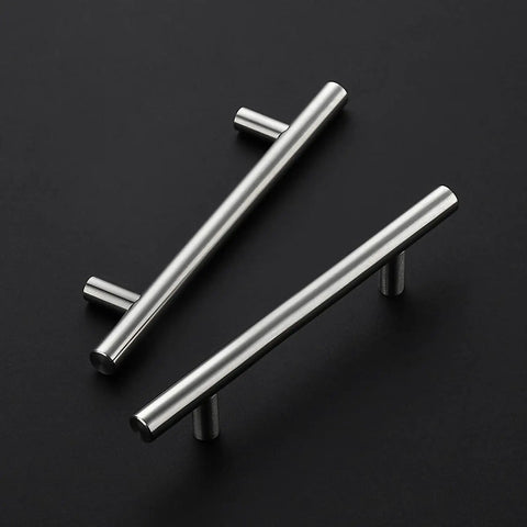 30 Pack Brushed Nickel Cabinet Pulls, 6.3 Inch Length, 4 Inch Hole Center, Stainless Steel Kitchen Cupboard Drawer Handles