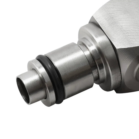 Fuel Line Quick Release Disconnect Coupling For BMW R1200GS S1000RR XR aftermarket stainless steel kit close-up