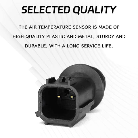 Intake Air Temperature Sensor IAT For Chrysler Dodge Jeep Vehicles OEM Grade 4606487AA 4606487AB Replacement Part