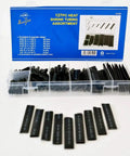 2 To 1 Heat Shrink Tubing Kit For Wires And Cables, 127 Piece Assortment Of Wire Wrap Sleeve In Seven Sizes Displayed in Box