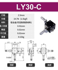 Motorized Rotary Positioning Stage XY 30x30mm LY30-C precision linear stage with technical specifications