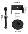 Must-Have Rear Axle Beam Iron Sleeve Removal Tool For Toyota! 210mm bolt and 82.9mm adapter shown