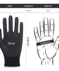 Pro Grade Insulated Electrician Gloves For 400V Work High Voltage Protection Flame Retardant Rubber Palm Non Slip Grip Durable Insulation Safety Gloves For Electrical Troubleshooting And Equipment Handling, size 9.8 x 5 inches