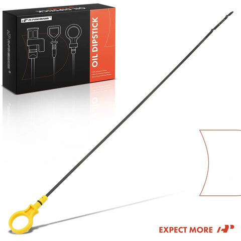 Ford And Lincoln 3.5L And 3.7L Engine Oil Dipstick Gauge For Explorer 2011 2012 with yellow handle and packaging
