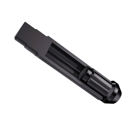 Ultra Thin 20.5mm 6 Spline Lug Nut Socket Tuner Key For Aftermarket Wheel Locks With 19mm And 21mm Hex Cold Forged Steel Pro Grade Tool