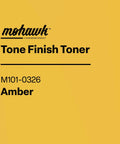 Amber Tone Finish Toner For Furniture And Cabinet Restoration With Hella Smooth Feathering Spray Blend Dead On Color Match No Sweat Fade Resistant Professional Wood Refinisher label on yellow background.