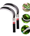 Durable Gardening Weeder Tool Set In 2 Pack with ergonomic handles and manganese steel blades for easy weeding and cultivating.