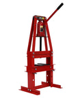 6 Ton A-Frame Hydraulic Shop Press With Adjustable Plates For Auto Repairs Including Bearings Bushings Ball Joints U Joints Pulleys And Gears Heavy Duty Garage Floor Press For Home Workshops And DIY Pros