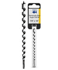 Rugged Impact Ship Auger Bit With Kick Ass Cutting Teeth For Deep Wood Drilling Seven Eighths Inch Diameter By Eighteen Inch Length, showcased with packaging.